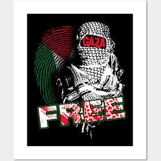 FREE GAZA Posters and Art